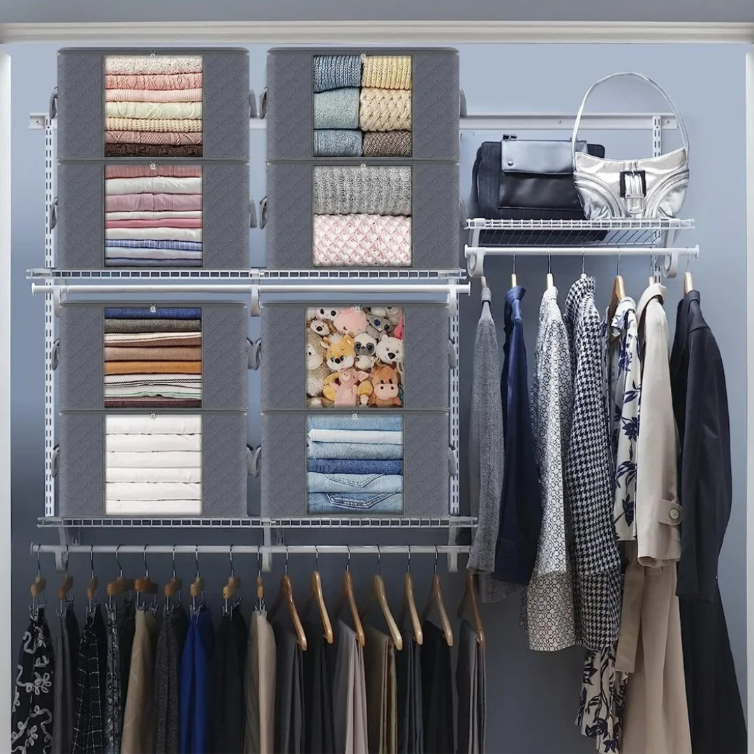 6 Cajas de Almacenamiento Plegable