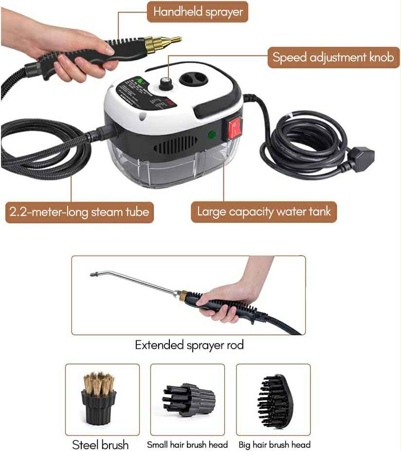 Máquina de Limpieza a Vapor presurizada