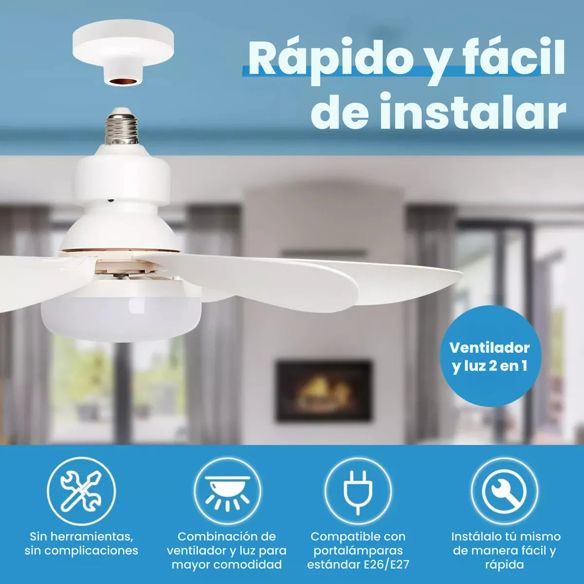 Ventilador De Techo