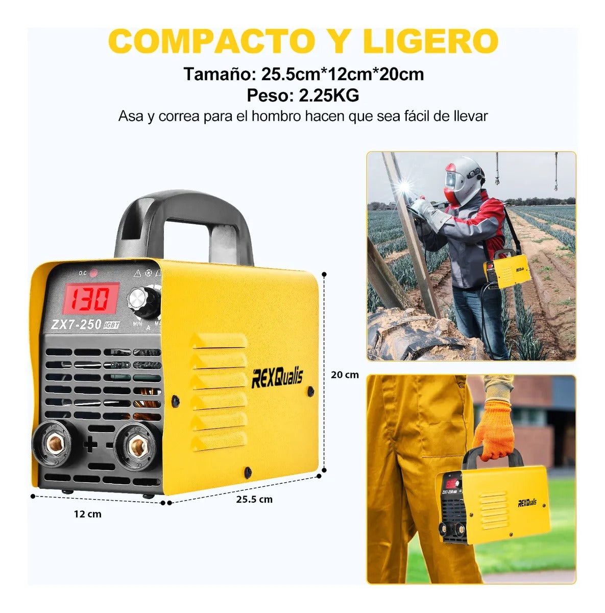 Mini Máquina Soldar Inverter Portatil