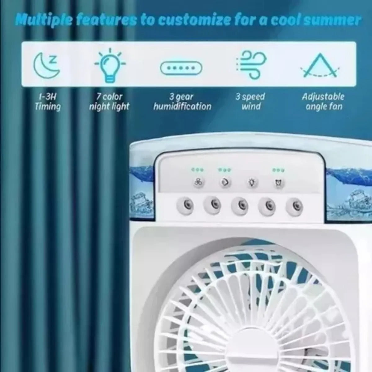 Ventilador Frio Portatil
