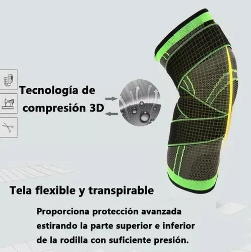 Rodillera Ortopédica Ajustable Alivia el Dolor