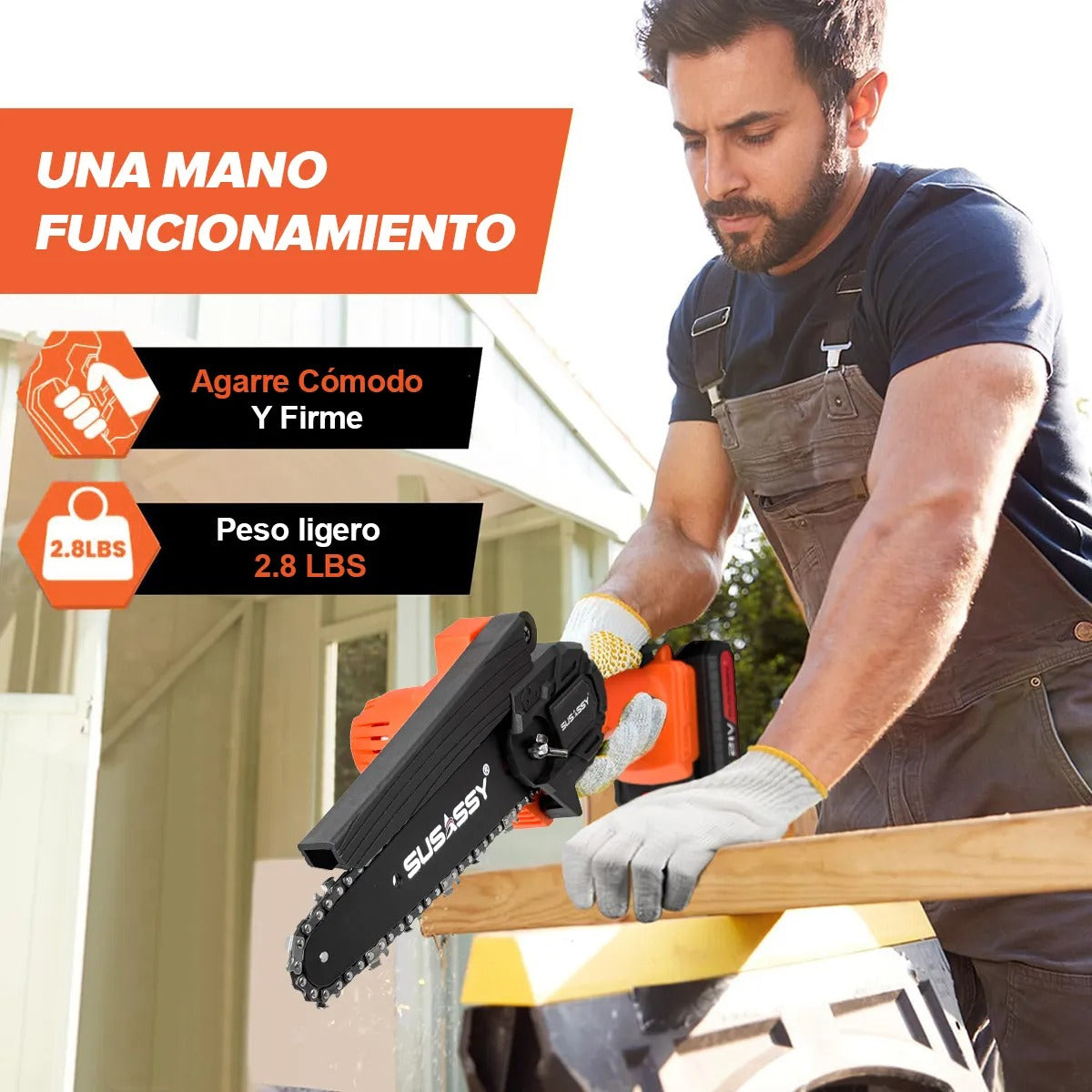 Motosierra electrica portatil alta calidad