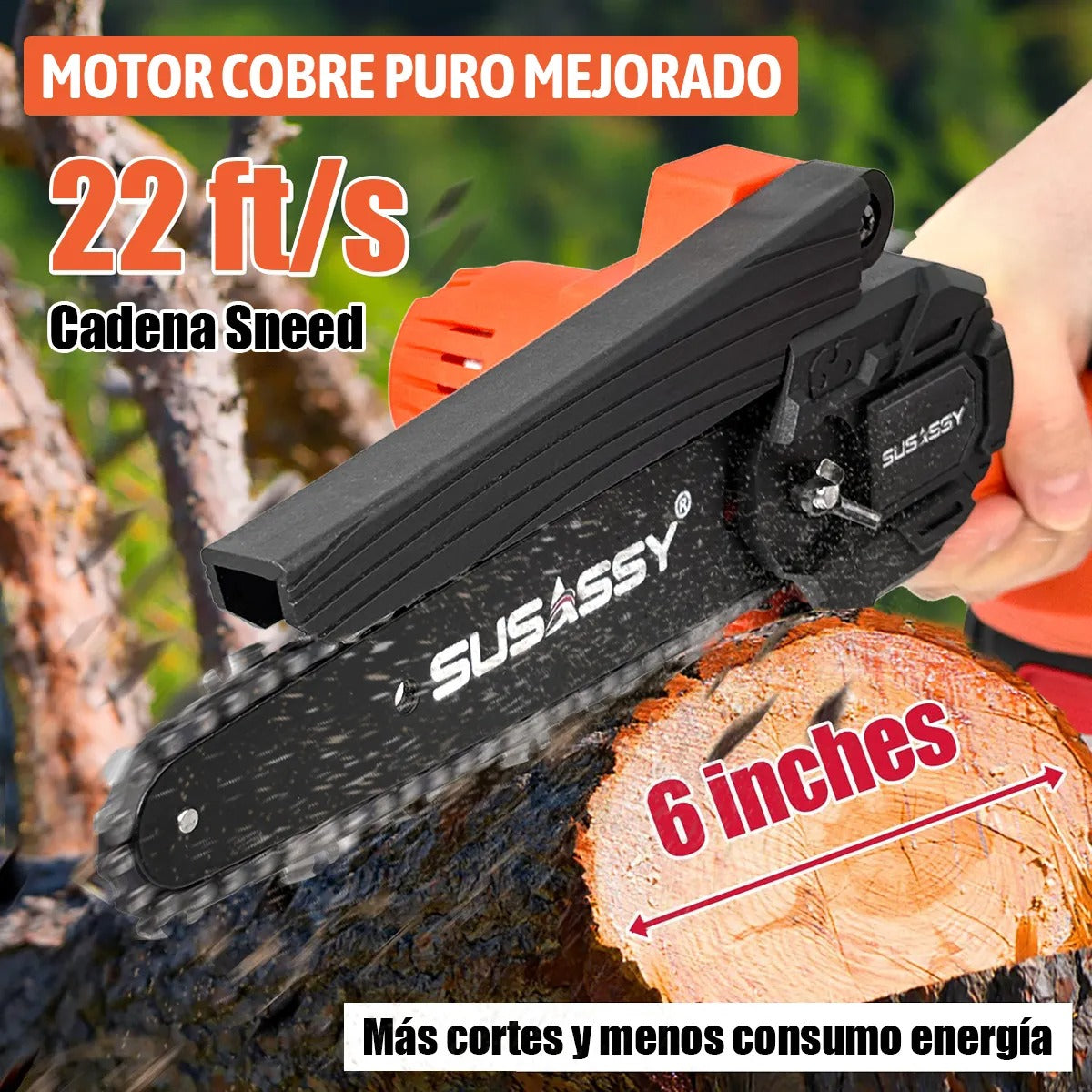 Motosierra electrica portatil alta calidad