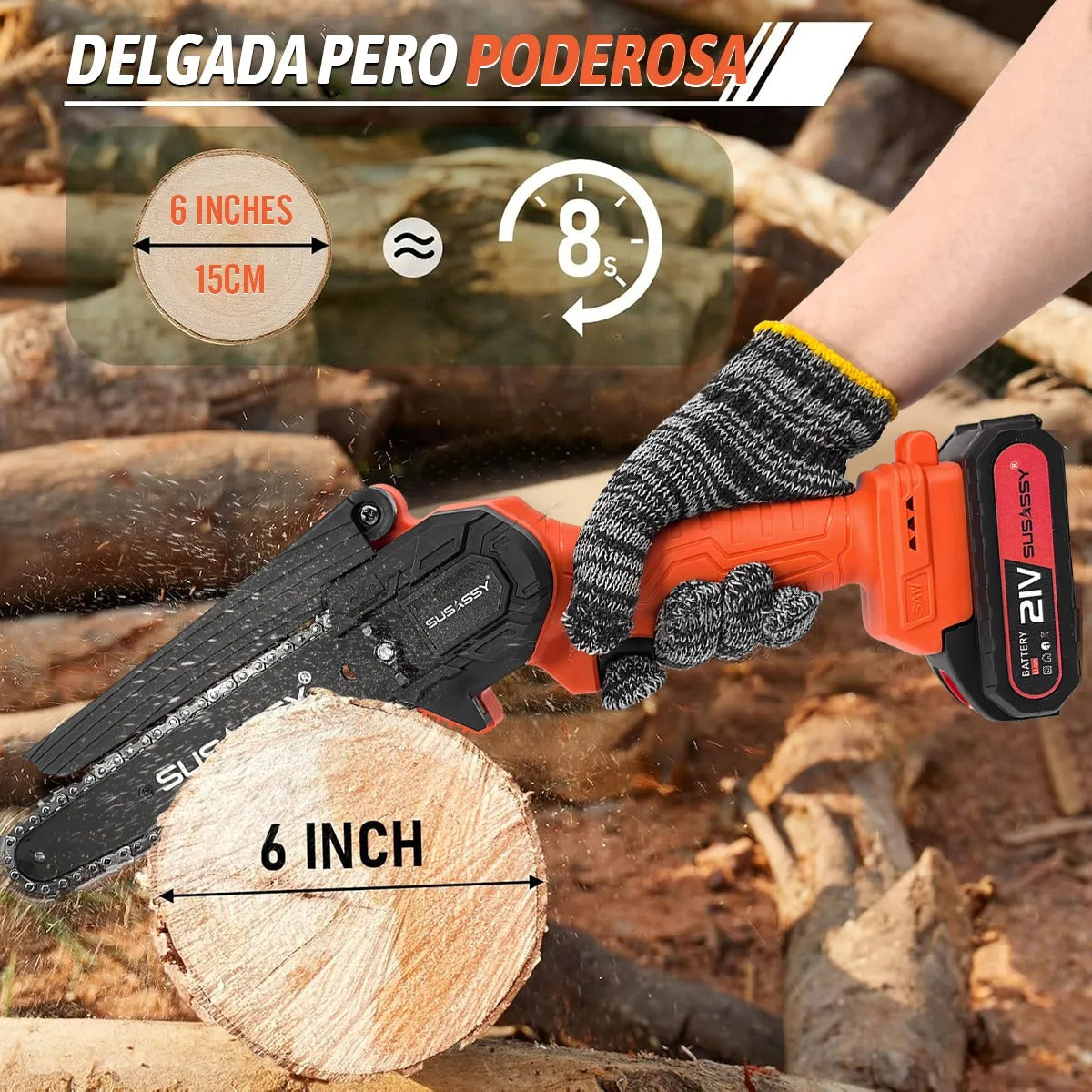 Motosierra electrica portatil alta calidad
