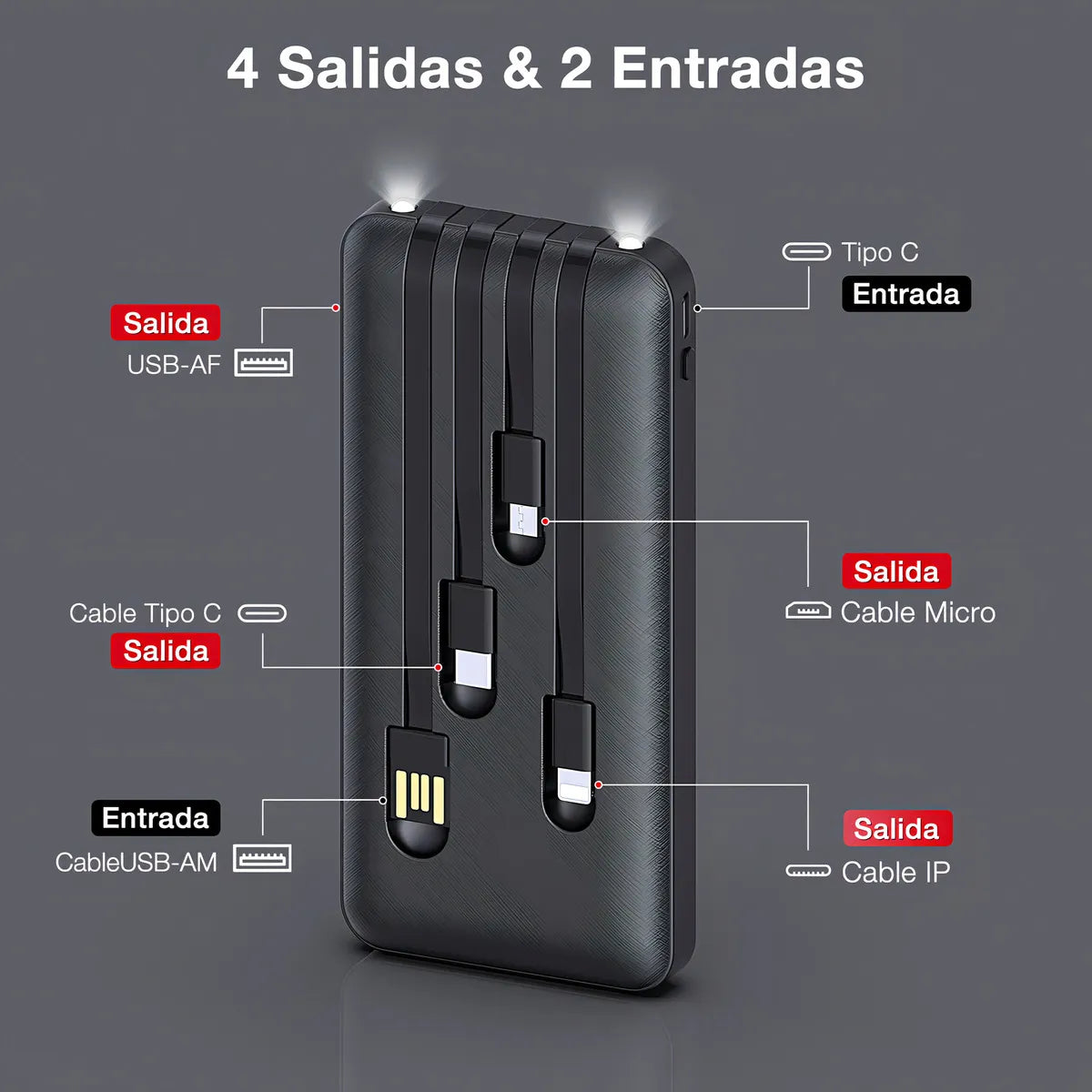 Pila cargadora de celular