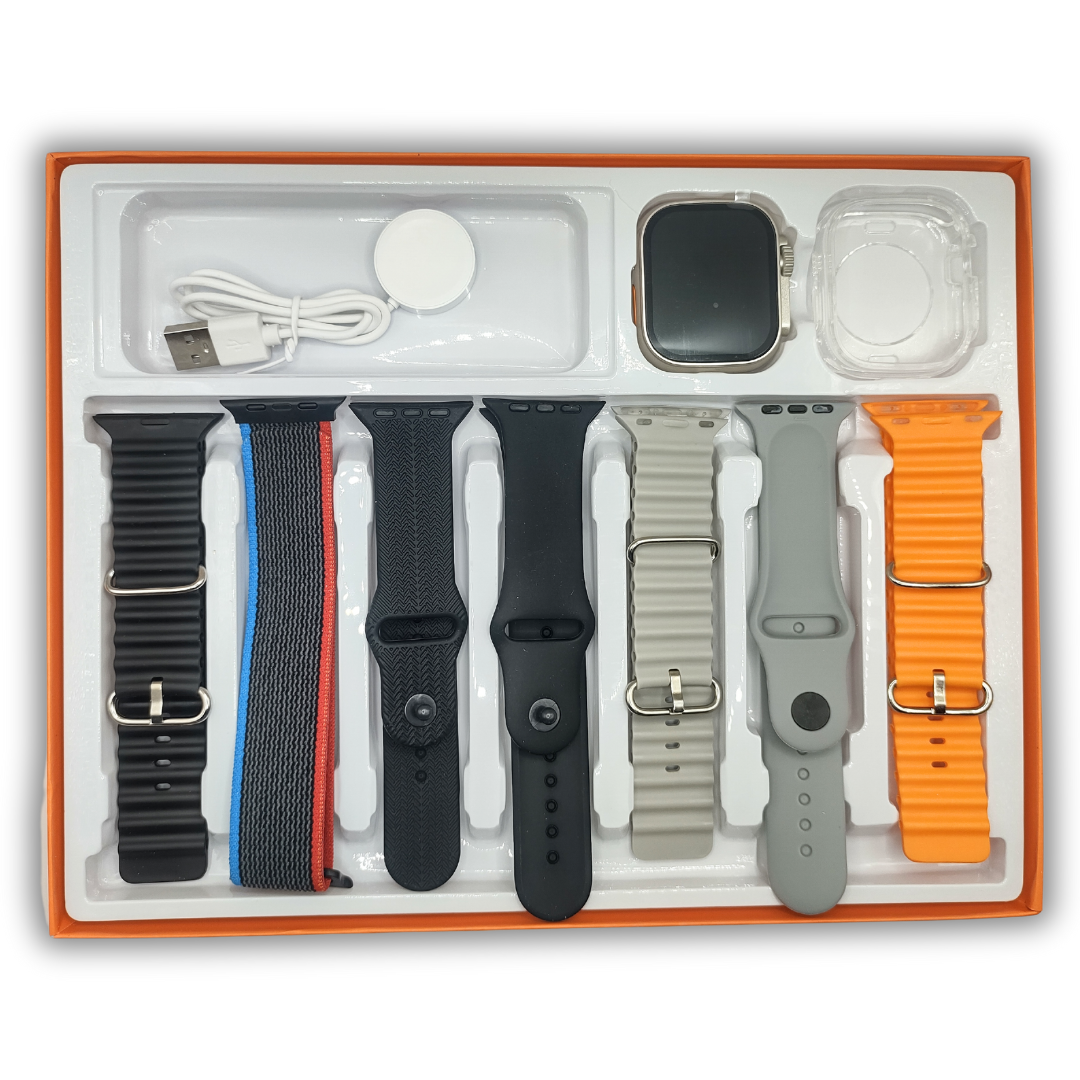 Reloj Smartwatch Ultra 2 - Incluye 7 correas