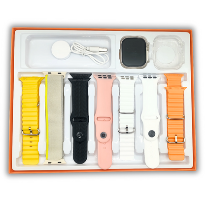 Reloj Smartwatch Ultra 2 - Incluye 7 correas