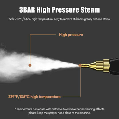 Máquina de Limpieza a Vapor presurizada