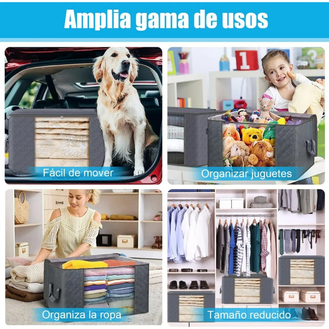 6 Cajas de Almacenamiento Plegable