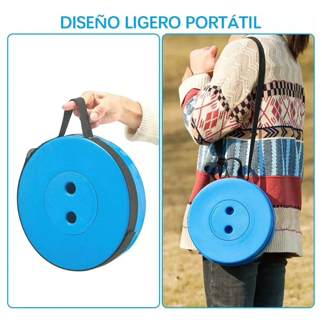 Banco Plegable Retractil Portatil