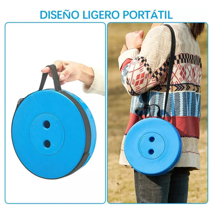 Banco Plegable Retractil Portatil