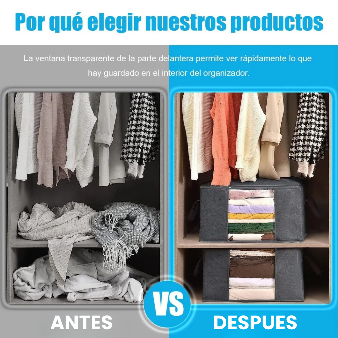 6 Cajas de Almacenamiento Plegable