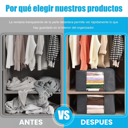 6 Cajas de Almacenamiento Plegable