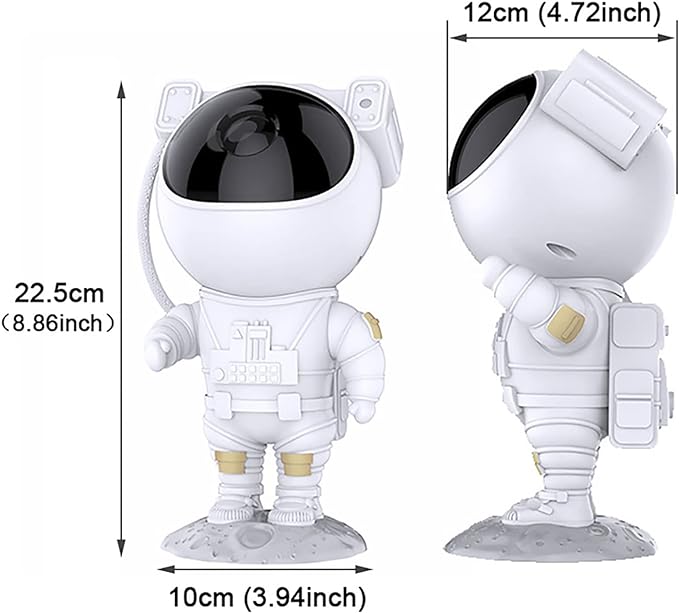 Proyector astronauta de galaxia