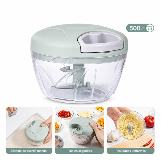 Cortador Manual de Verduras y Carne 500ml