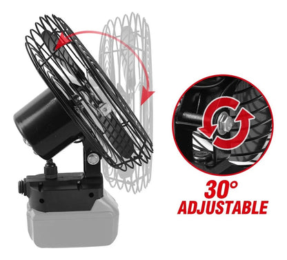 Ventilador Portátil Recargable 30W