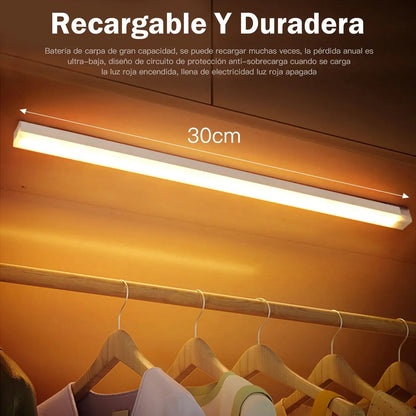 Focos de luz led 6 piezas sensor movimiento