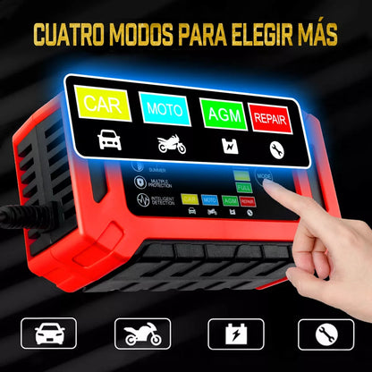 Cargador inteligente para baterias 12V