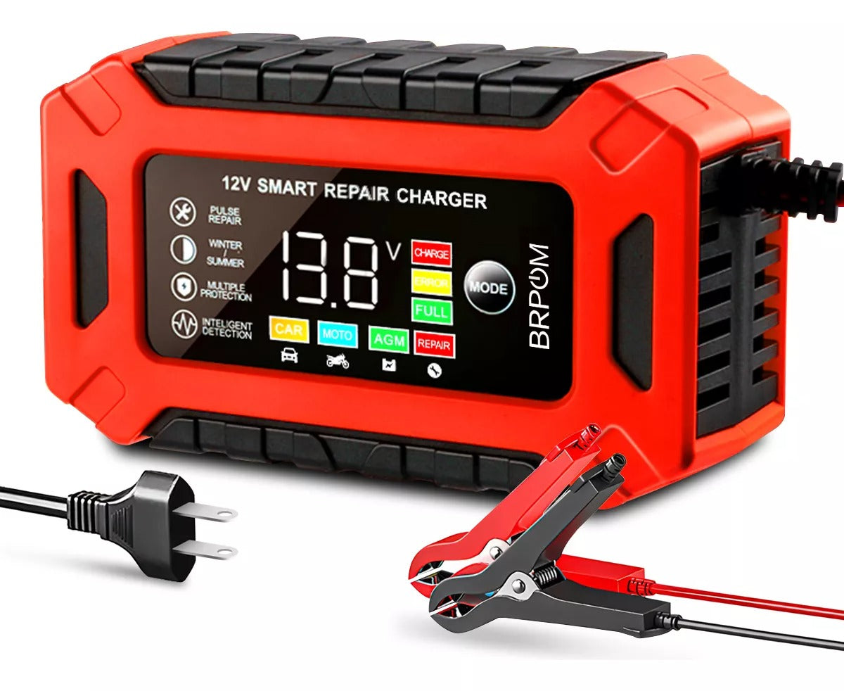 Cargador inteligente para baterias 12V