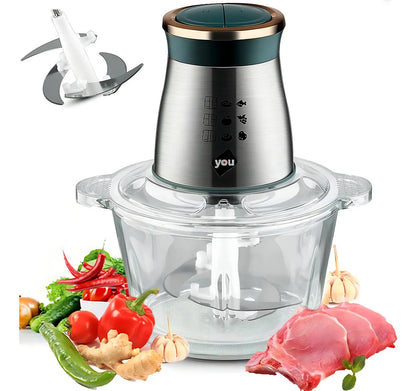 Procesador De Alimentos Con 4 Cuchillas 2L
