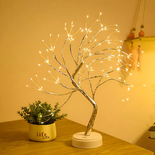 Lampara Arbol de Bonsai Led