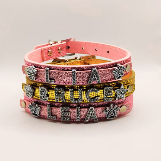 Collar con nombre personalizado mascota