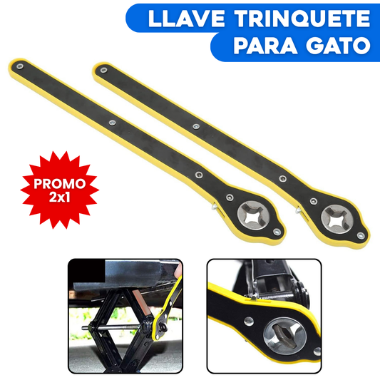 2x1 Llave Trinquete Para Gato