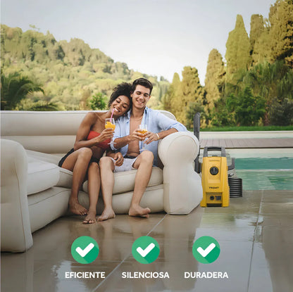 Potente Hidrolavadora Electrica 1600psi