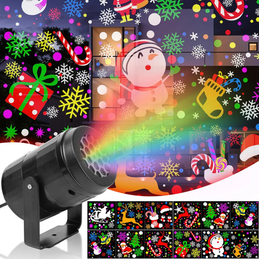 Proyector Navideño Luces Led