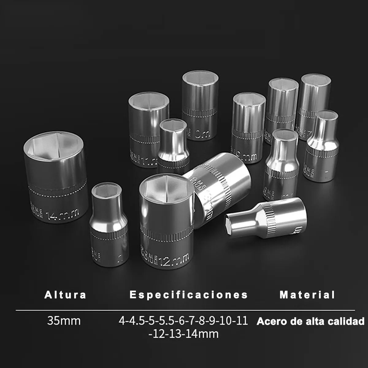 Juego de Herramientas 46 Piezas Alta Calidad