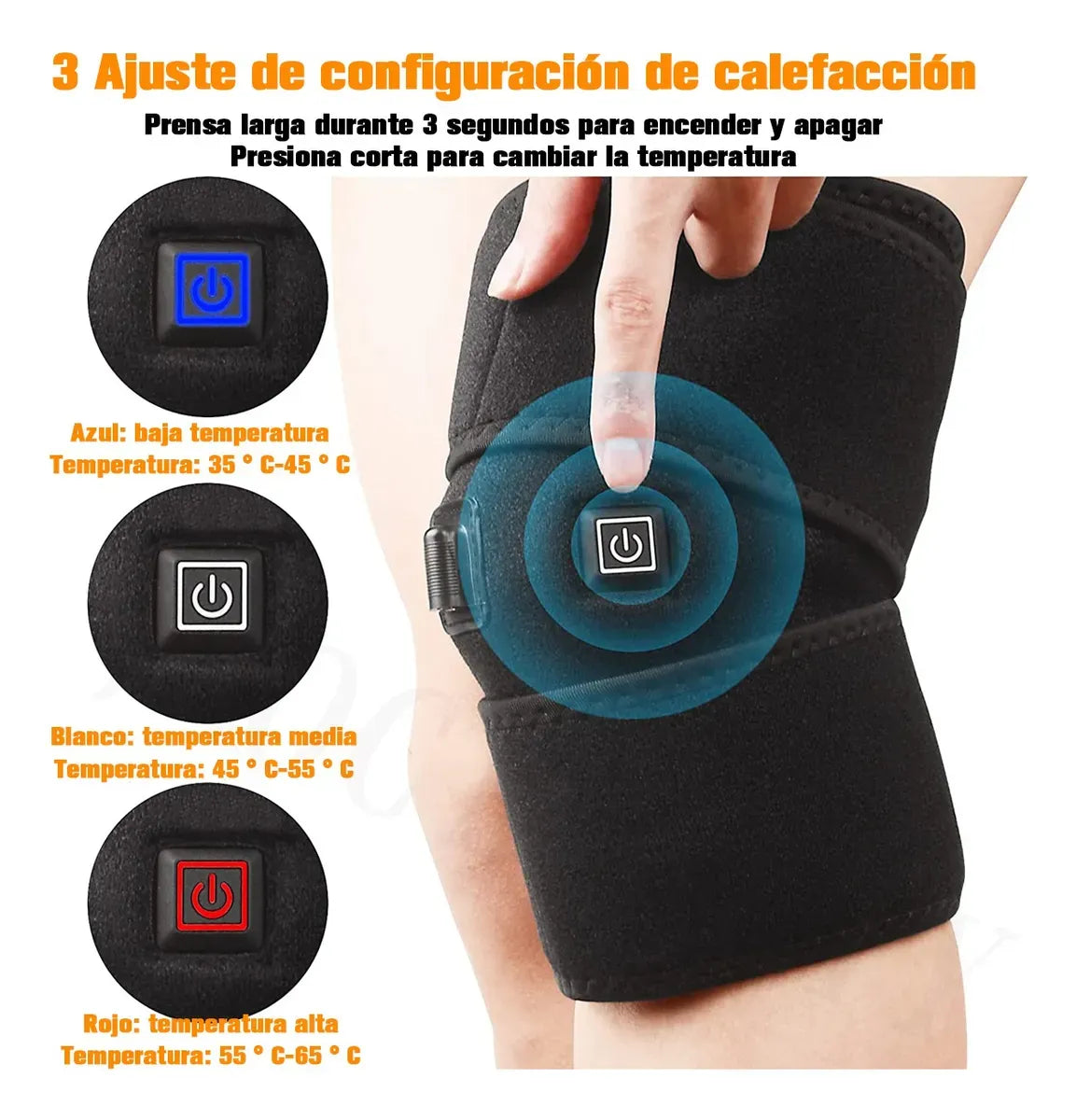 Rodillera Termica Alivia el Dolor