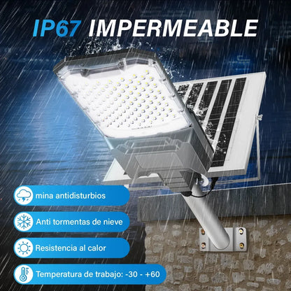 Lámpara Led Solar Exterior 8000W Super Potente