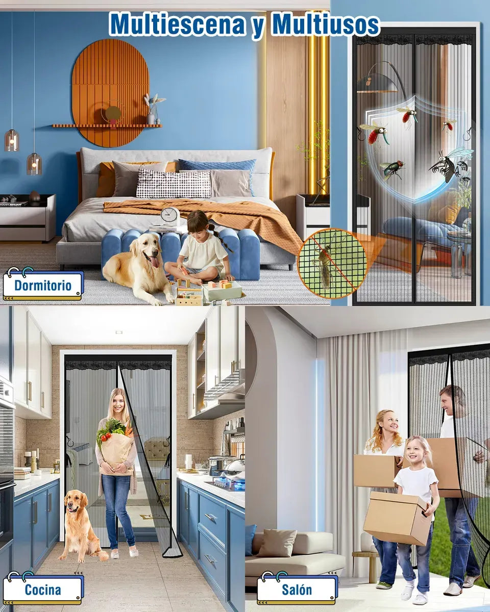 Cortina Mosquitera Magnetica 220x90CM