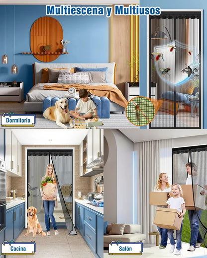 Cortina Mosquitera Magnetica 220x90CM