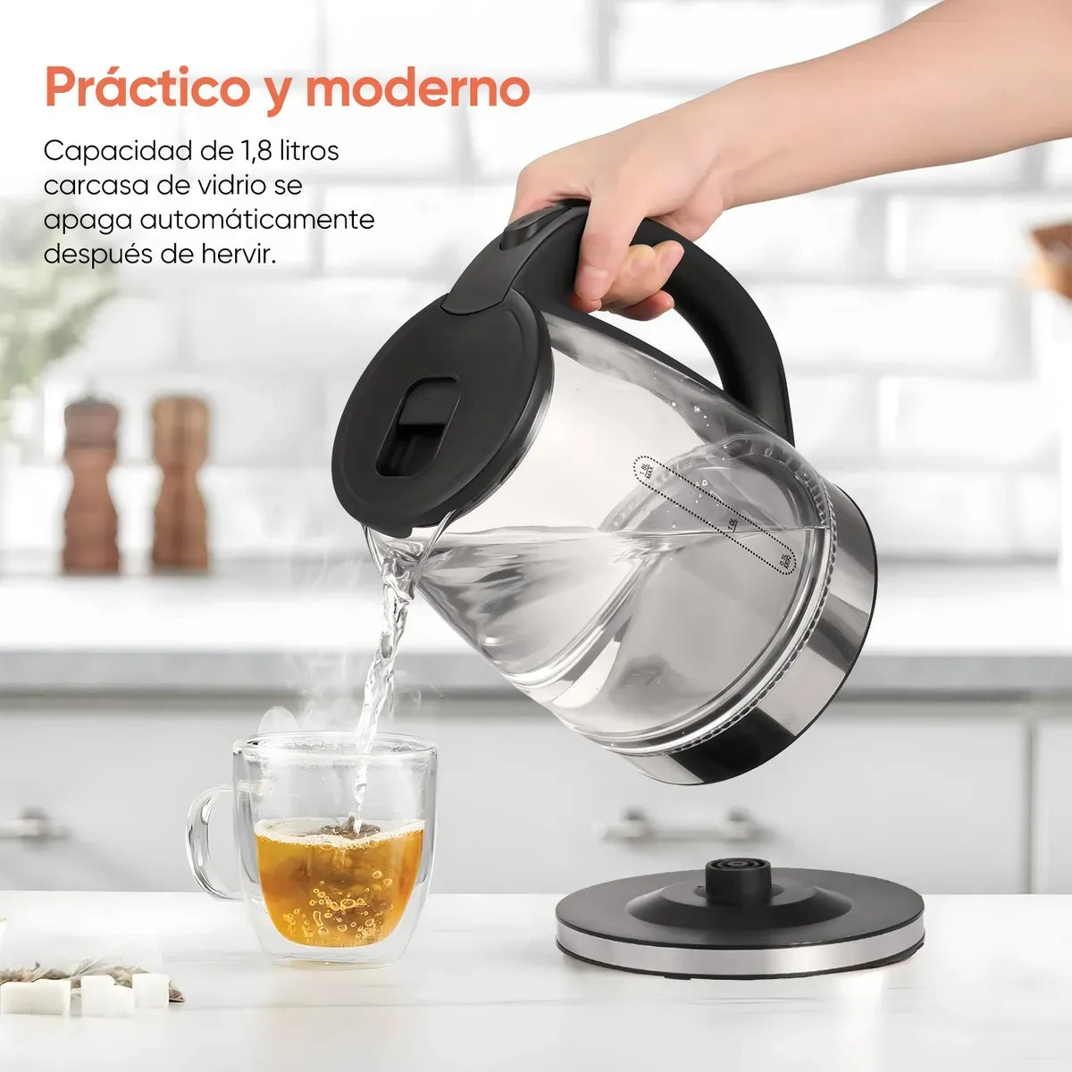 Hervidor de Agua Electrico 1.8 Litros