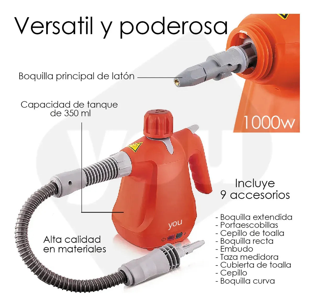 Limpiador a Vapor Portatil