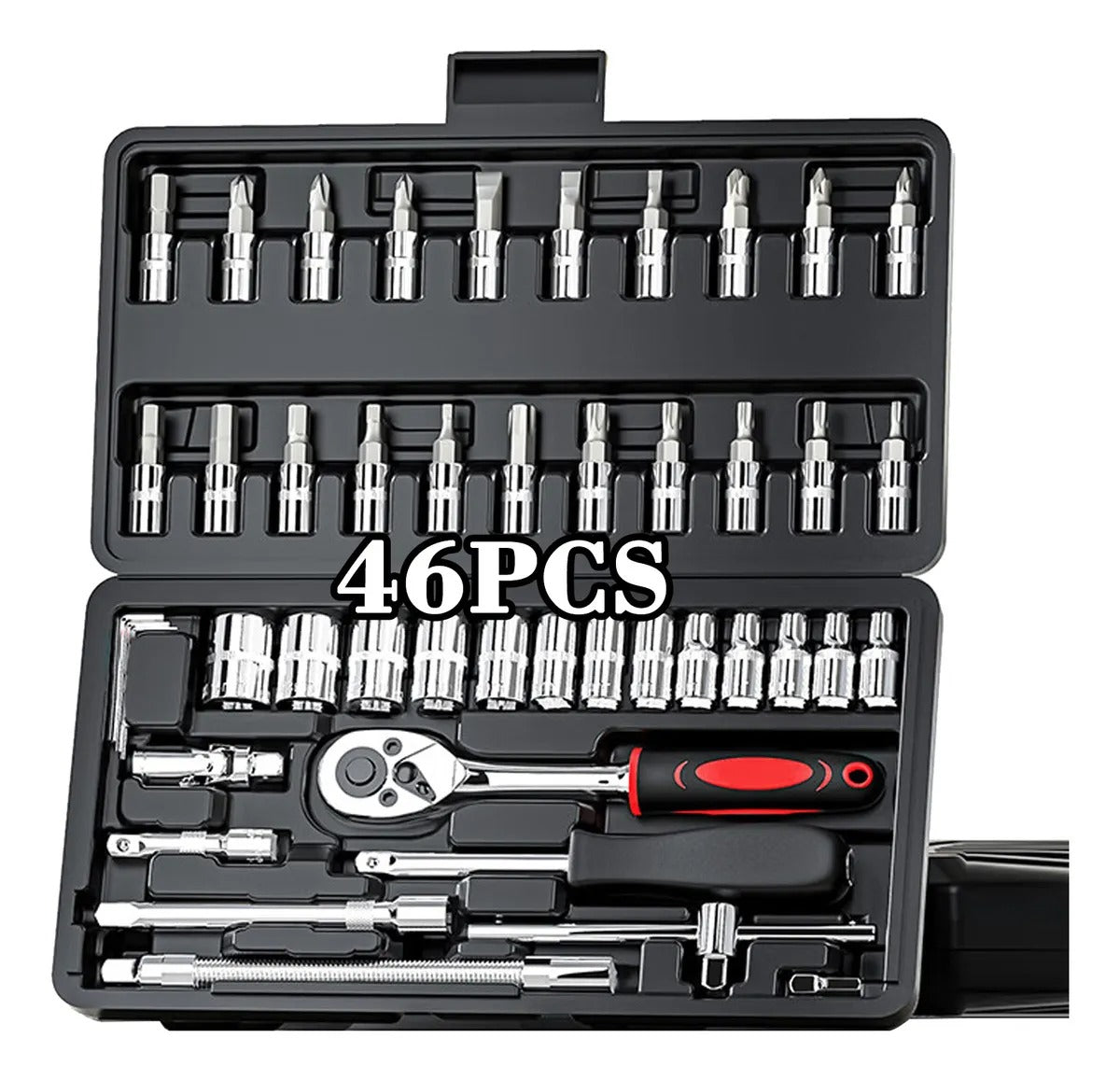 Juego de Herramientas 46 Piezas Alta Calidad