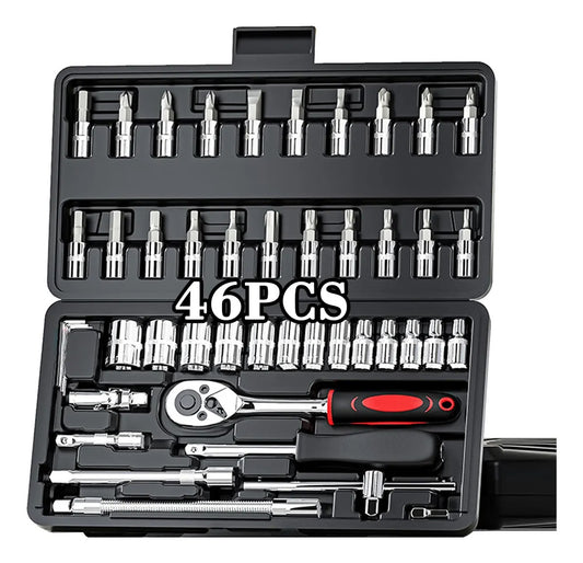 Juego de Herramientas 46 Piezas Alta Calidad