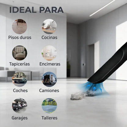 Aspiradora Portátil de 12L 3HP con Ruedas