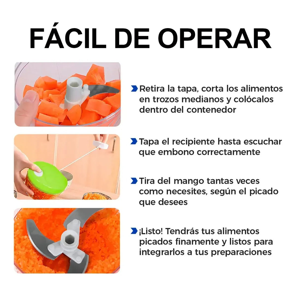 Cortador Manual de Verduras y Carne