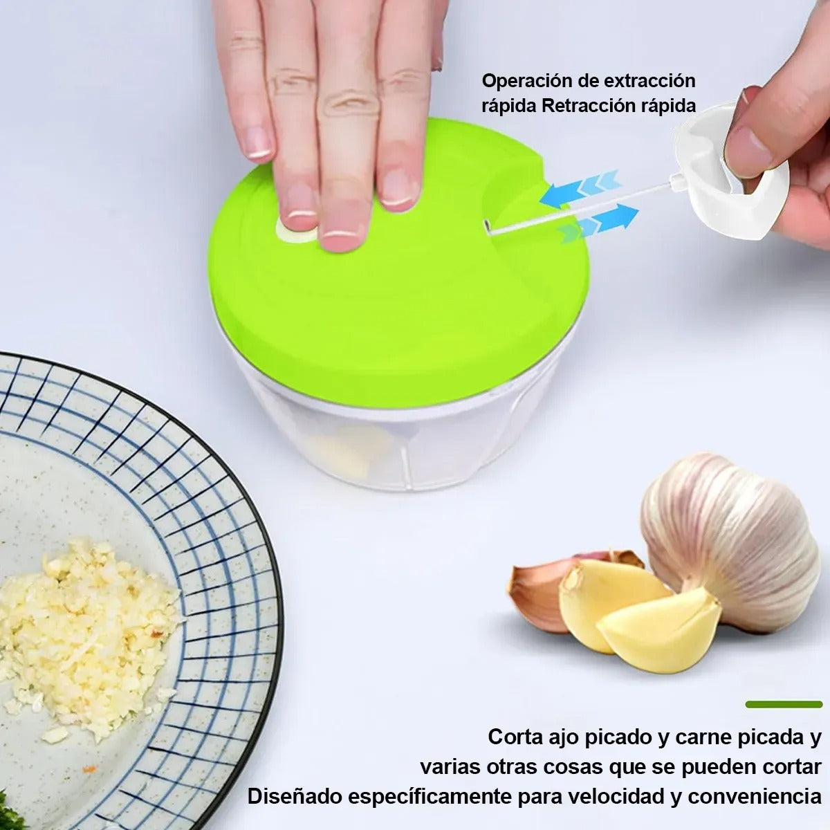 Cortador Manual de Verduras y Carne
