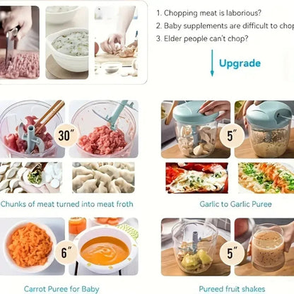 Cortador Manual de Verduras y Carne 900ml