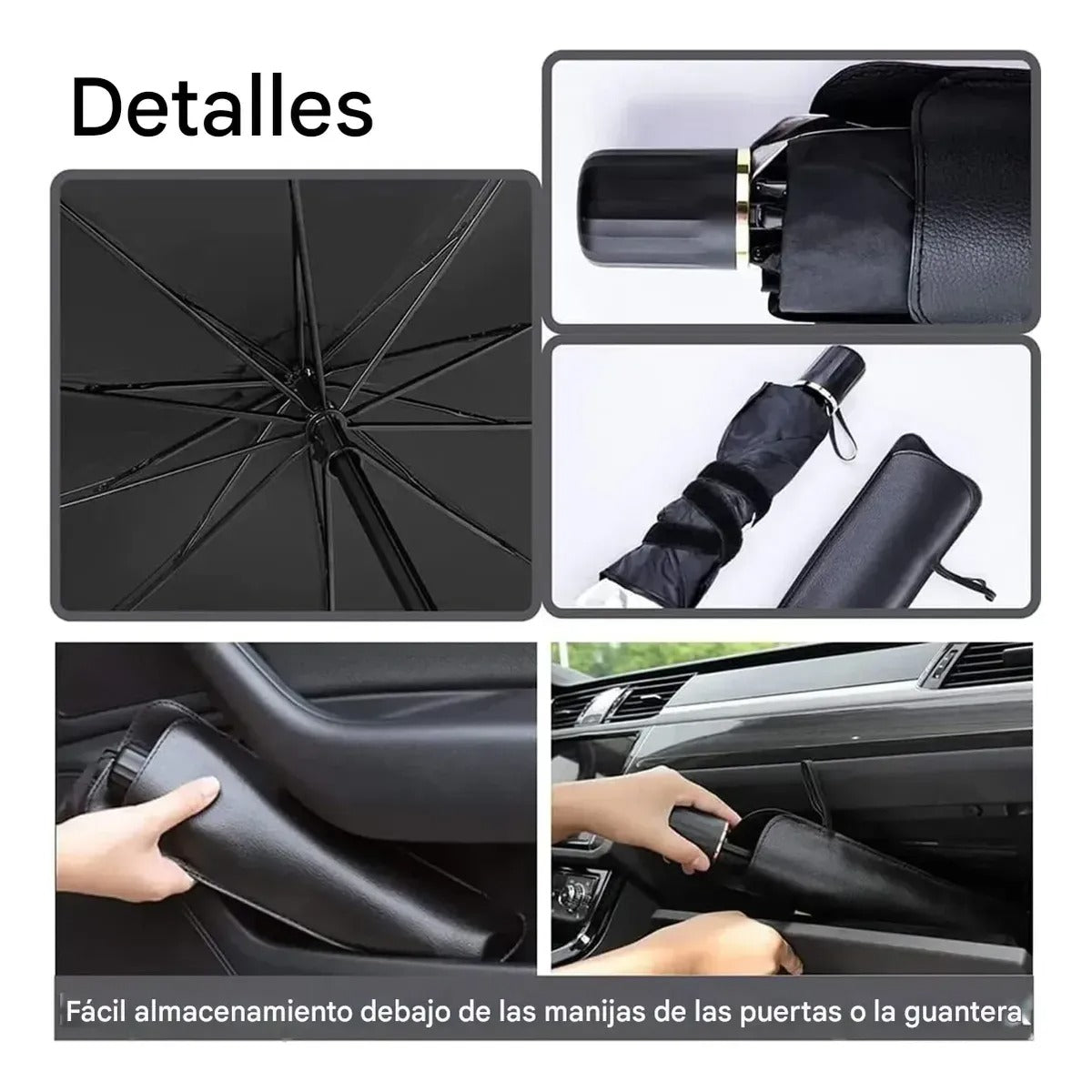 Parasol tipo Sombrilla para Carro