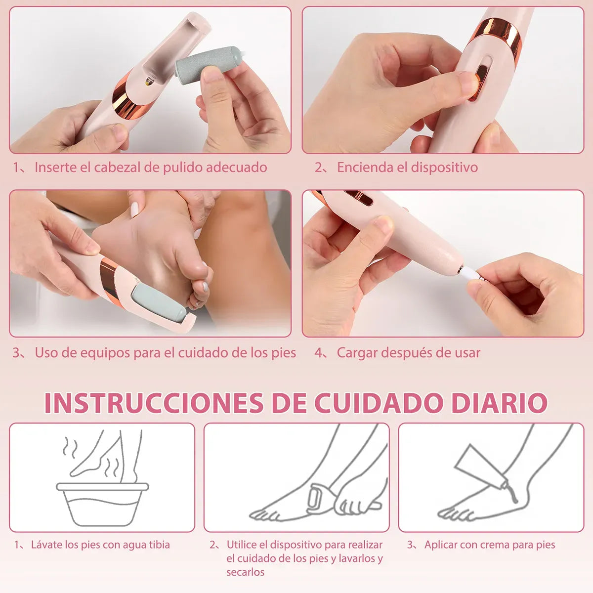 Limador Electrico de Pies