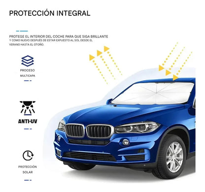 Parasol tipo Sombrilla para Carro