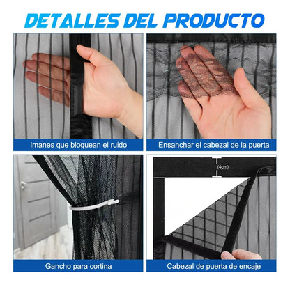 Cortina Mosquitera Magnetica 220x90CM