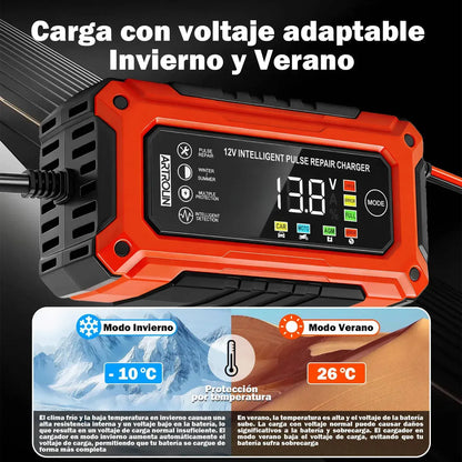 Cargador de Baterías Inteligente 12V 6A