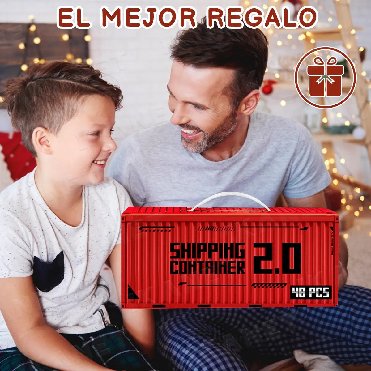 Contenedor de 48 Carritos con Pista de Carrera