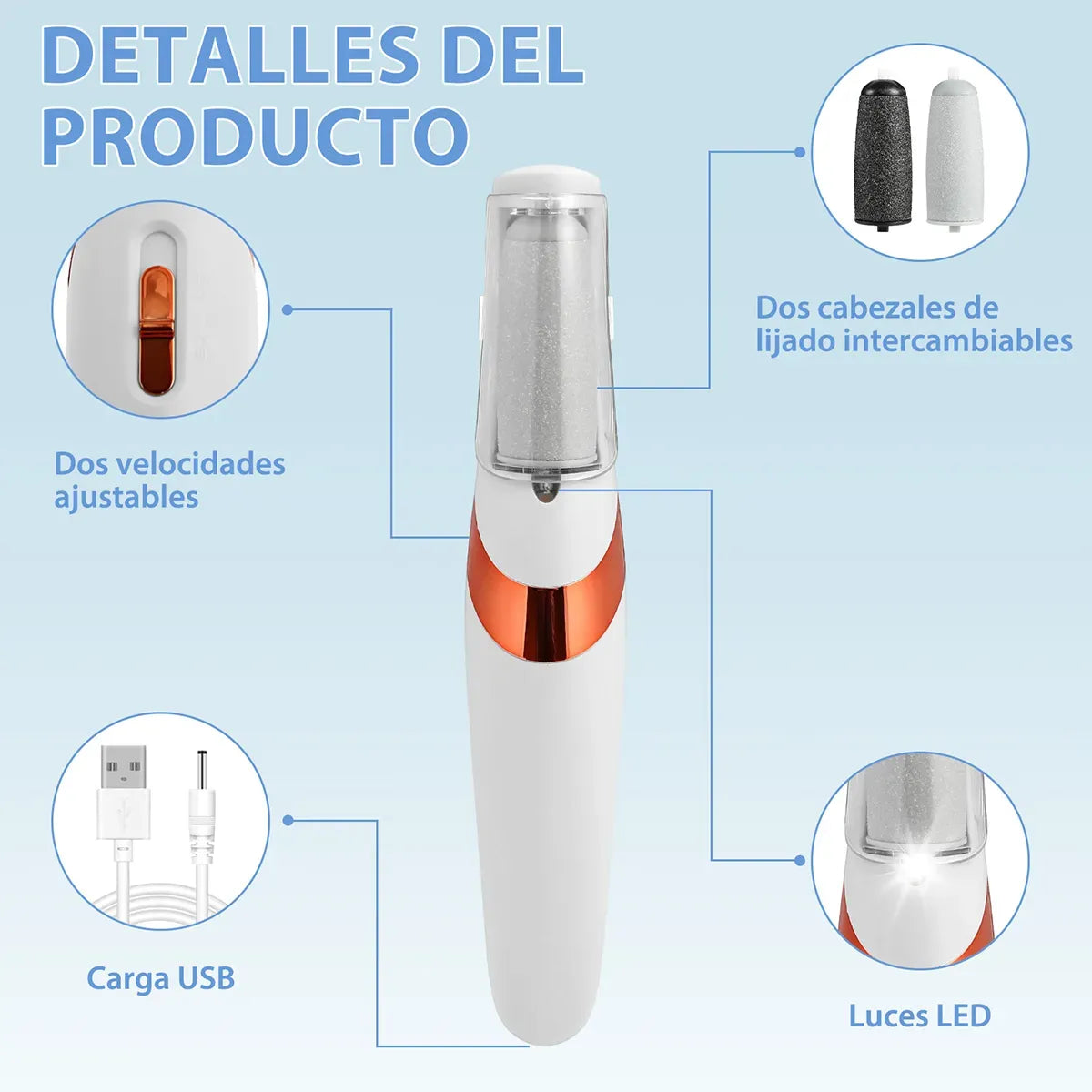 Limador Electrico de Pies